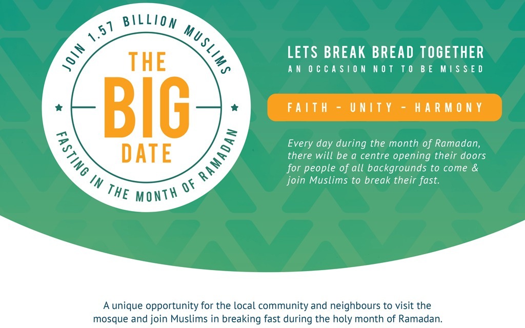 Big Date Iftar on Sun 19 May