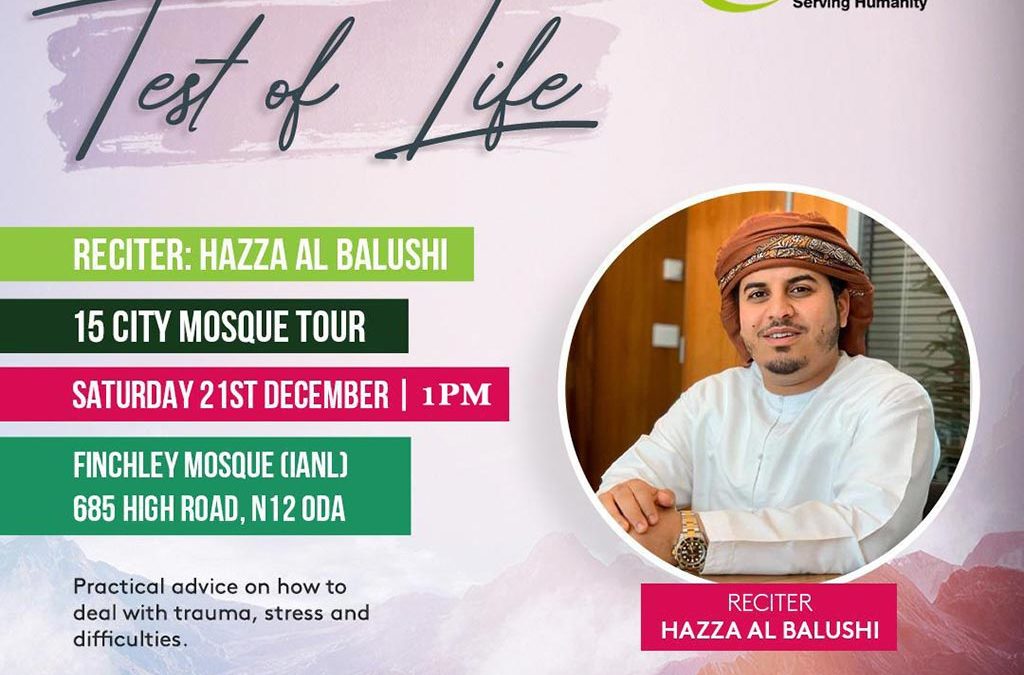Talk: Test of Life – 21 Dec