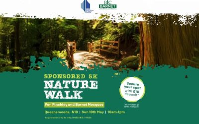 A Blessed Woodland Walk: Supporting Finchley Mosque & Barnet Islamic Centre!